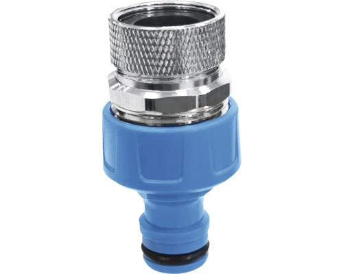 Raccord de tuyau d''arrosage en métal et plastique