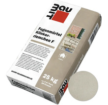 Mortier de jointoiement Baumit pour plaquettes de parement en clinker F blanc gris 25 kg