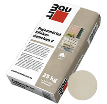 Mortier de jointoiement Baumit pour plaquettes de parement en clinker F blanc sable 25 kg