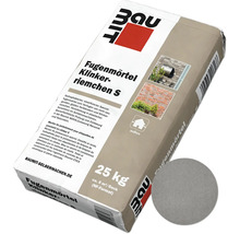 Mortier de jointoiement Baumit pour plaquettes de parement en clinker S gris foncé 25 kg