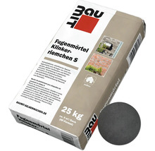 Mortier de jointoiement Baumit pour plaquettes de parement en clinker S noir 25 kg