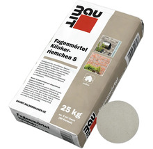 Mortier de jointoiement Baumit pour plaquettes de parement en clinker S gris ciment 25 kg