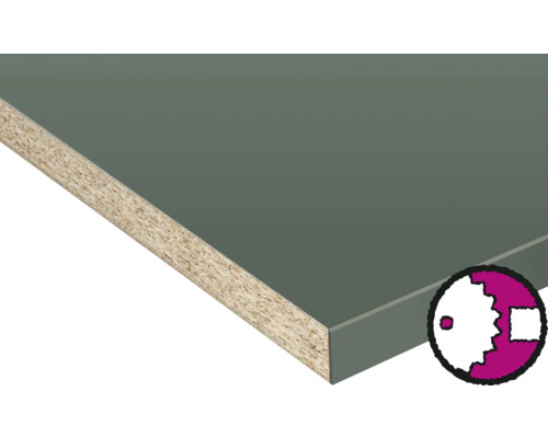 Plan de travail de cuisine 25737 Verde 4100x635x38 mm (découpe à réserver en ligne)