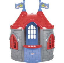 Kunststoff Spielhaus im Burgen Design mit Fahnen