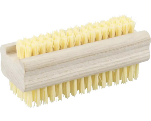 Brosse à ongles en bois avec poils
