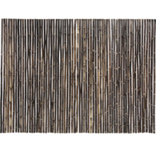 Tapis de bambou comme écran d''intimité pour le jardin