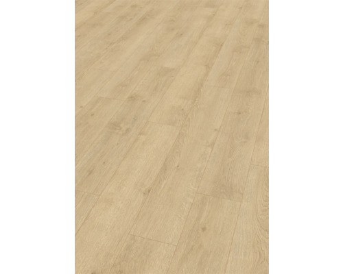 Sol stratifié clair posé, aspect bois