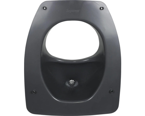 Insert de séparation d'urine SEPARETT Privy 500 gris 1265-01 Insert de séparation Separett pour toilettes sèches