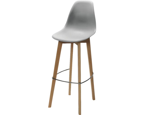 Tabouret de bar Veba Keeve 119 x 47 x 53 cm bois gris