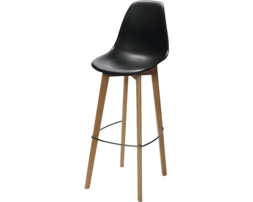 Tabouret de bar Veba Keeve 119 x 47 x 53 cm bois noir