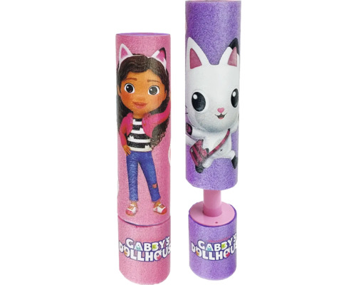 Happy People Foamshooter 19 cm Deux kaléidoscopes de la maison de poupée de Gabby avec des motifs de personnages