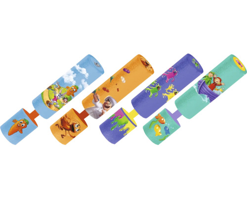 Happy People Lance-mousse Ravensburger 19 cm Diverses pistolets à eau colorés avec des figures