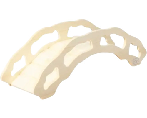 Resch Nager Rundbogenbrücke holz Kletterbogen aus Holz für Kinder