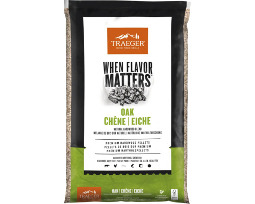 Sac de granulés de bois de chêne Traeger pour les grills à granulés de bois