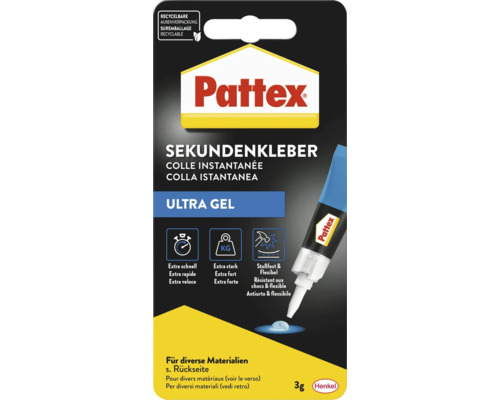 Pattex Sekundenkleber Ultra Gel Verpackung