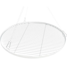 Grille de barbecue ronde avec suspension à chaîne pour accessoires de barbecue