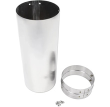 Tuyau en acier inoxydable avec raccord et vis