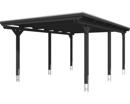 Abri de voiture en bois