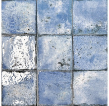 Neuf carreaux muraux carrés non émaillés avec motif irrégulier