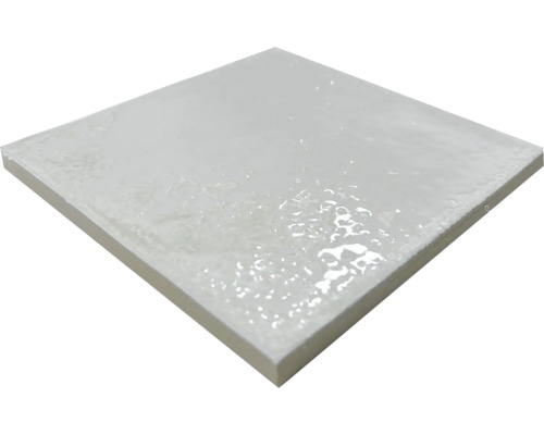 Carreau de céramique clair carré