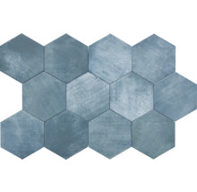 Carreaux hexagonaux en grès cérame