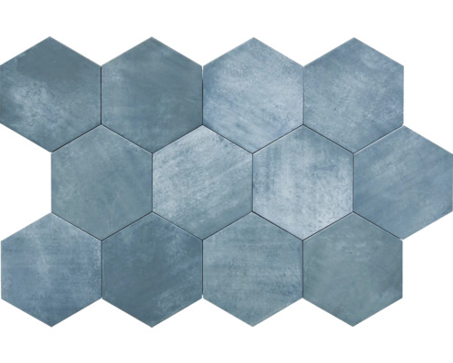 Carreaux hexagonaux en grès cérame