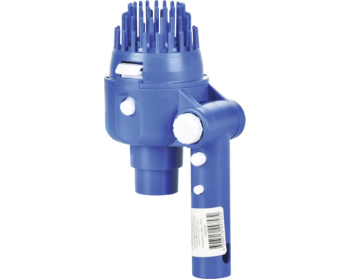 Brosse de piscine avec embout à poils pour le nettoyage de la piscine