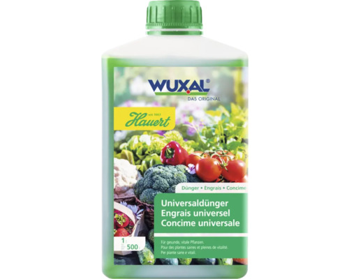 Wuxal Universaldünger in einer 1-Liter-Flasche für gesunde und vitale Pflanzen