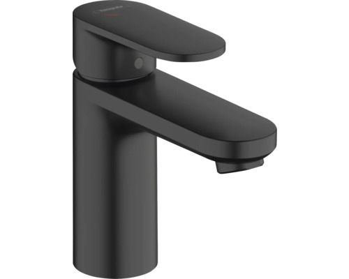 hansgrohe Waschtischarmatur VERNIS BLEND 100 CoolStart schwarz mit Push-Open Ablaufventil matt 71589670 hansgrohe Waschtischarmatur VERNIS BLEND 100 CoolStart schwarz mit Push-Open Ablaufventil matt 71589670
