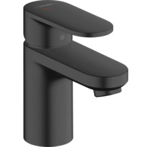Robinetterie de lavabo hansgrohe VERNIS BLEND 70 CoolStart noir mat avec bonde de vidage clic-clac mat 71598670