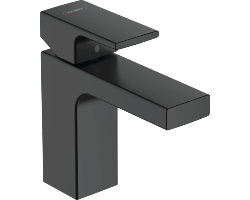 Robinetterie de lavabo hansgrohe VERNIS SHAPE 100 CoolStart noir mat avec garniture de vidage à tirette 71594670 Robinetterie de lavabo hansgrohe VERNIS SHAPE 100 CoolStart noir mat avec garniture de vidage à tirette 71594670