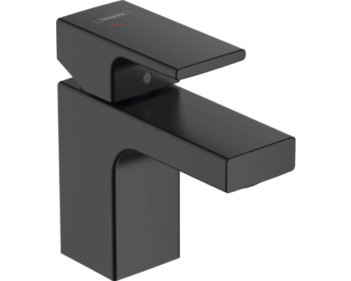 Robinetterie de lavabo hansgrohe VERNIS SHAPE 70 CoolStart noir mat avec garniture de vidage à tirette 71593670 Robinetterie de lavabo hansgrohe VERNIS SHAPE 70 CoolStart noir mat avec garniture de vidage à tirette 71593670