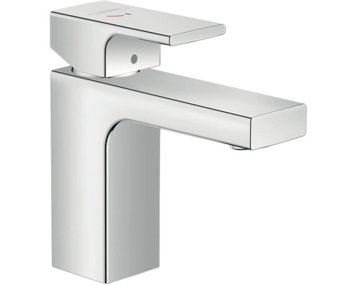 Robinetterie de lavabo hansgrohe VERNIS SHAPE 100 CoolStart chrome avec garniture de vidage à tirette 71594000 Robinetterie de lavabo hansgrohe VERNIS SHAPE 100 CoolStart chrome avec garniture de vidage à tirette 71594000