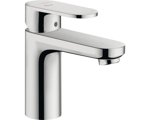 Robinetterie de lavabo hansgrohe VERNIS BLEND 100 CoolStart chrome avec bonde de vidage clic-clac 71589000 Robinetterie de lavabo hansgrohe VERNIS BLEND 100 CoolStart chrome avec bonde de vidage clic-clac 71589000