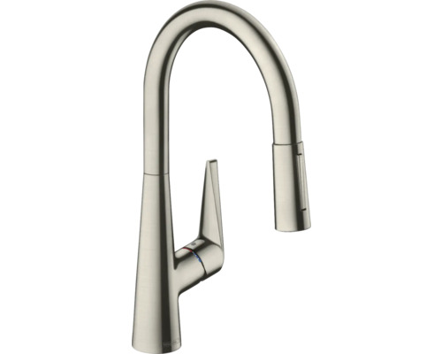 Robinet de cuisine avec bec haut et douchette extractible