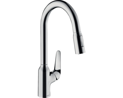 Robinet de cuisine avec bec haut et douchette extractible