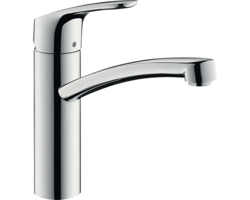 Mitigeur monocommande en métal pour lavabo