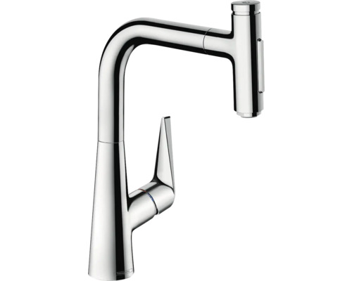 Robinet de cuisine Hansgrohe en métal