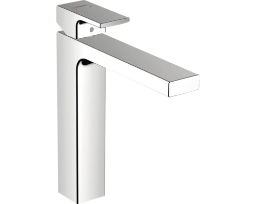 Robinetterie de lavabo hansgrohe VERNIS SHAPE 190 chrome avec garniture de vidage à tirette 71590000 Robinetterie de lavabo hansgrohe VERNIS SHAPE 190 chrome avec garniture de vidage à tirette 71590000