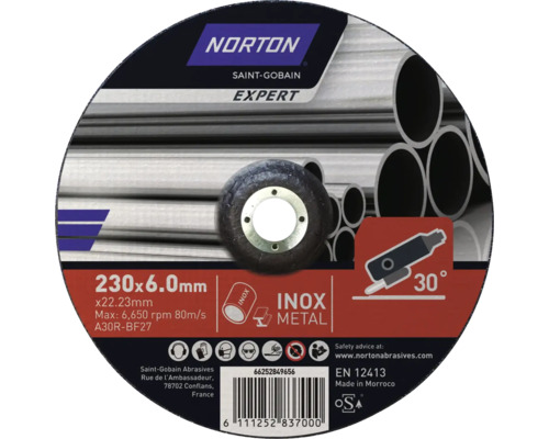 Norton Saint-Gobain Expert Trennscheibe, 230x6,0 mm