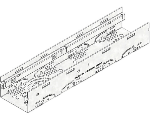 Hauraton Dachfix Steel 115 Entwässerungsrinne Rinnenunterteil Typ 75 500 x 115 x 75 mm