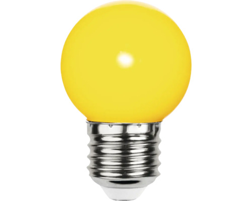 Ampoule LED E27 G45 jaune