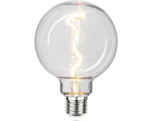 Ampoule LED E27 G95 transparent