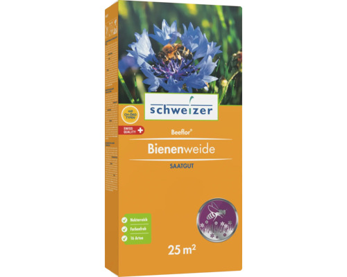 Eric Schweizer Rasensamen Beeflor 25 m² 500 g Schweizer Beeflor Bienensaatgut für 25 Quadratmeter