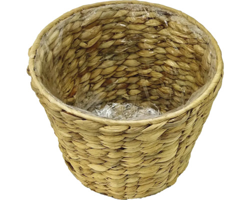 Cache-pot tressé avec insert en plastique