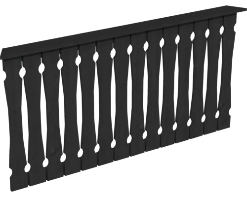 Balustrade coffrage de balcon SKAN HOLZ 180 x 96 cm anthracite