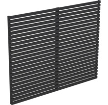 Paroi latérale losange SKAN HOLZ 230 x 160 cm anthracite