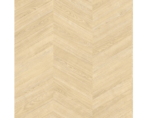 Aspect bois clair en motif à chevrons pour revêtements de sol