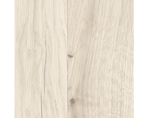 Stratifié Masterfloor Michigan Kent chêne 1383 x 193 x 7 mm Gros plan d''une surface en bois clair avec grain