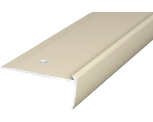 Nez de marche alu pour PVC 2,5mm 250cm sahara